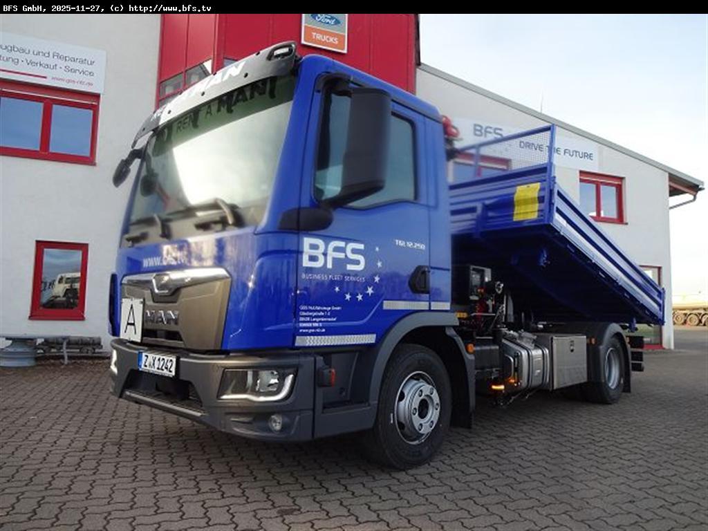 MAN TGL (TG3) 12.250 4x2 BL CH, HMF-Kran 710K-RCS