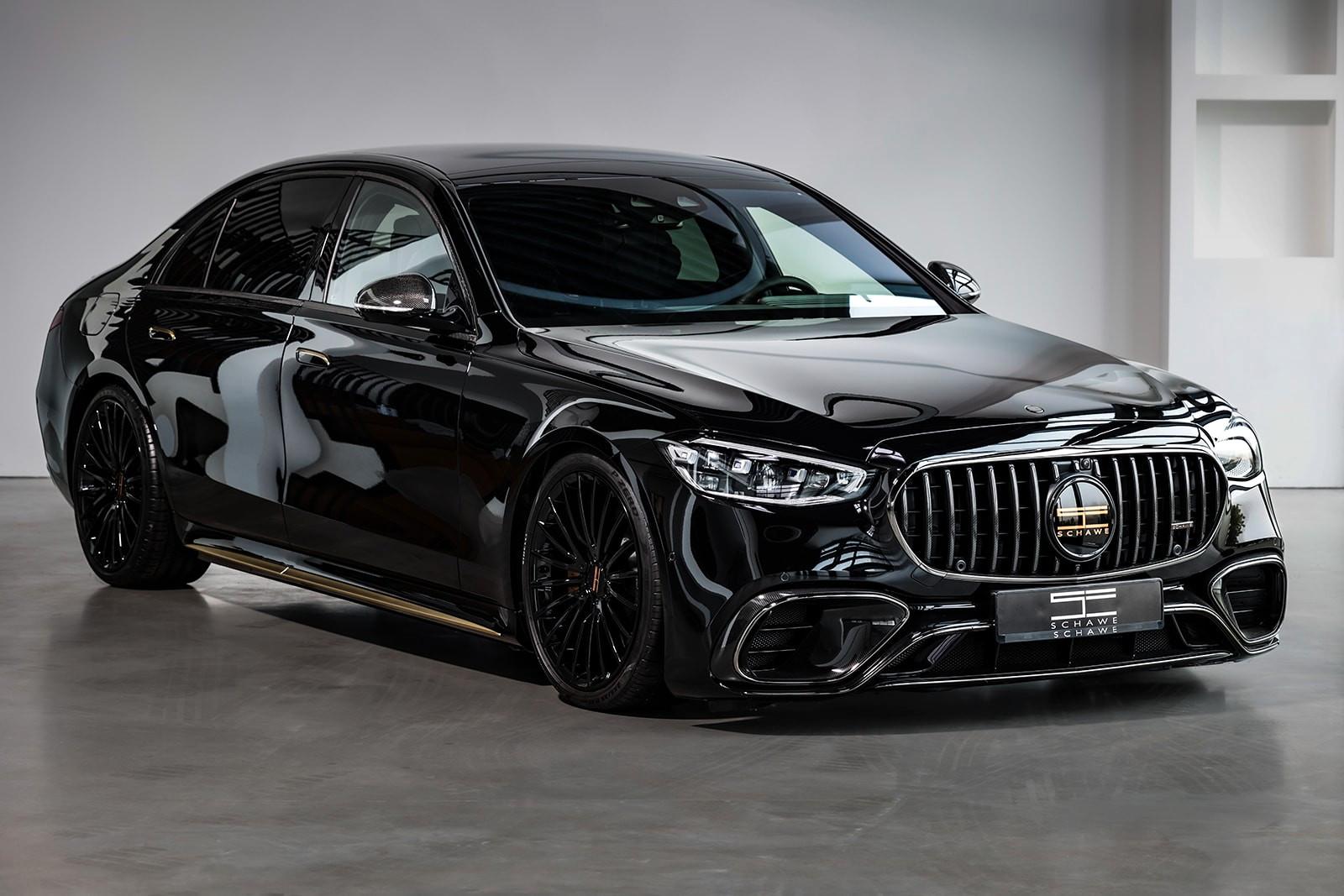Mercedes-Benz SCHAWE S-Class Gold & Carbon unique one of one