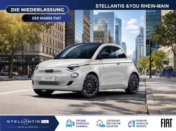 Fiat Leasingangebot: Fiat 500e Cabriolet La Prima Navi JBL ACC + TOP PLUS 