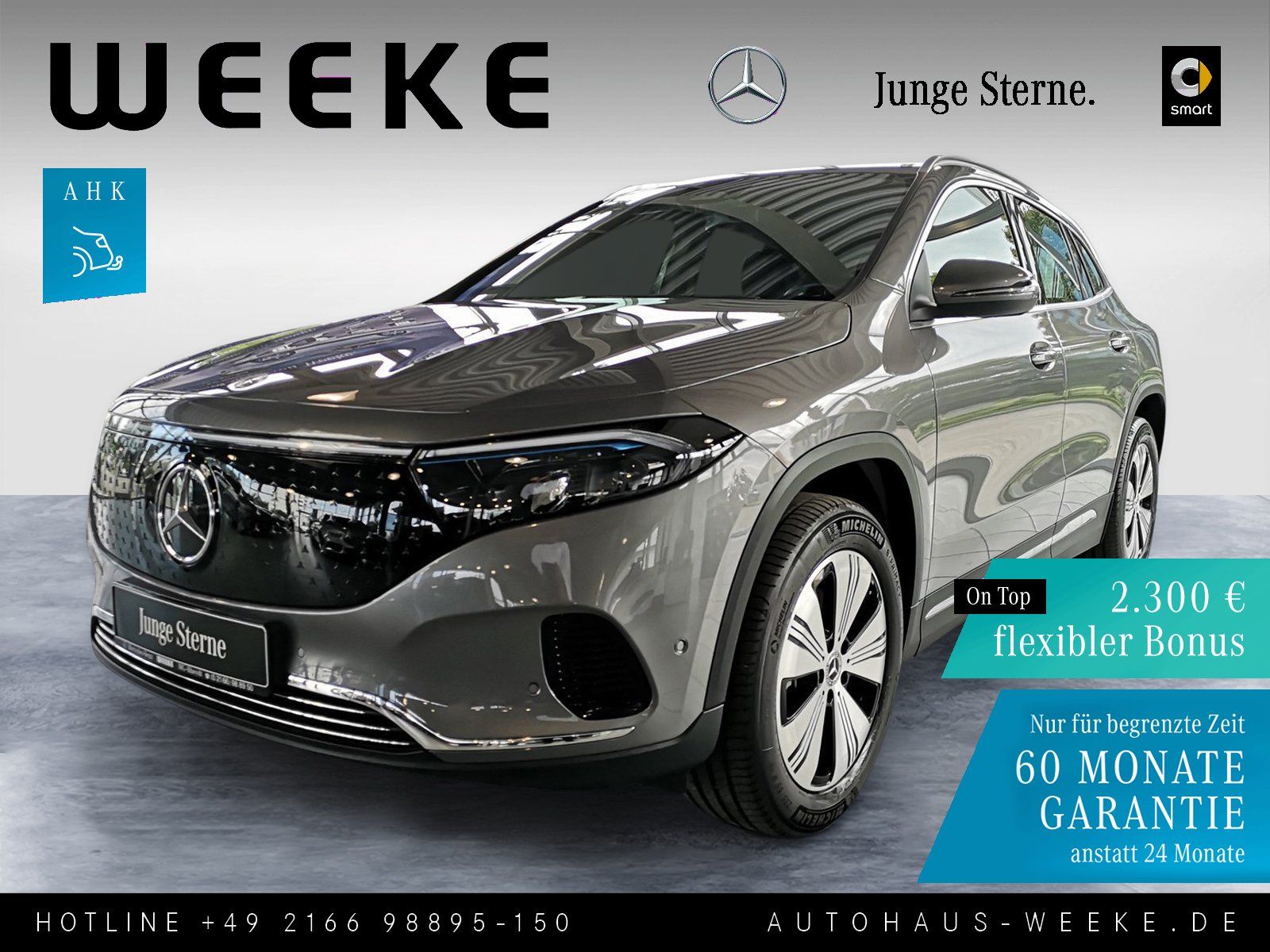 MERCEDES-BENZ EQA 250 Progressive+ANHÄNGERKUPPLUNG+WINTER-PAKE