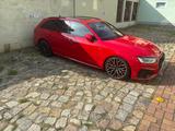 Audi A4 Avant 45 TDI quattro S line - Audi A4: Rot, Leder