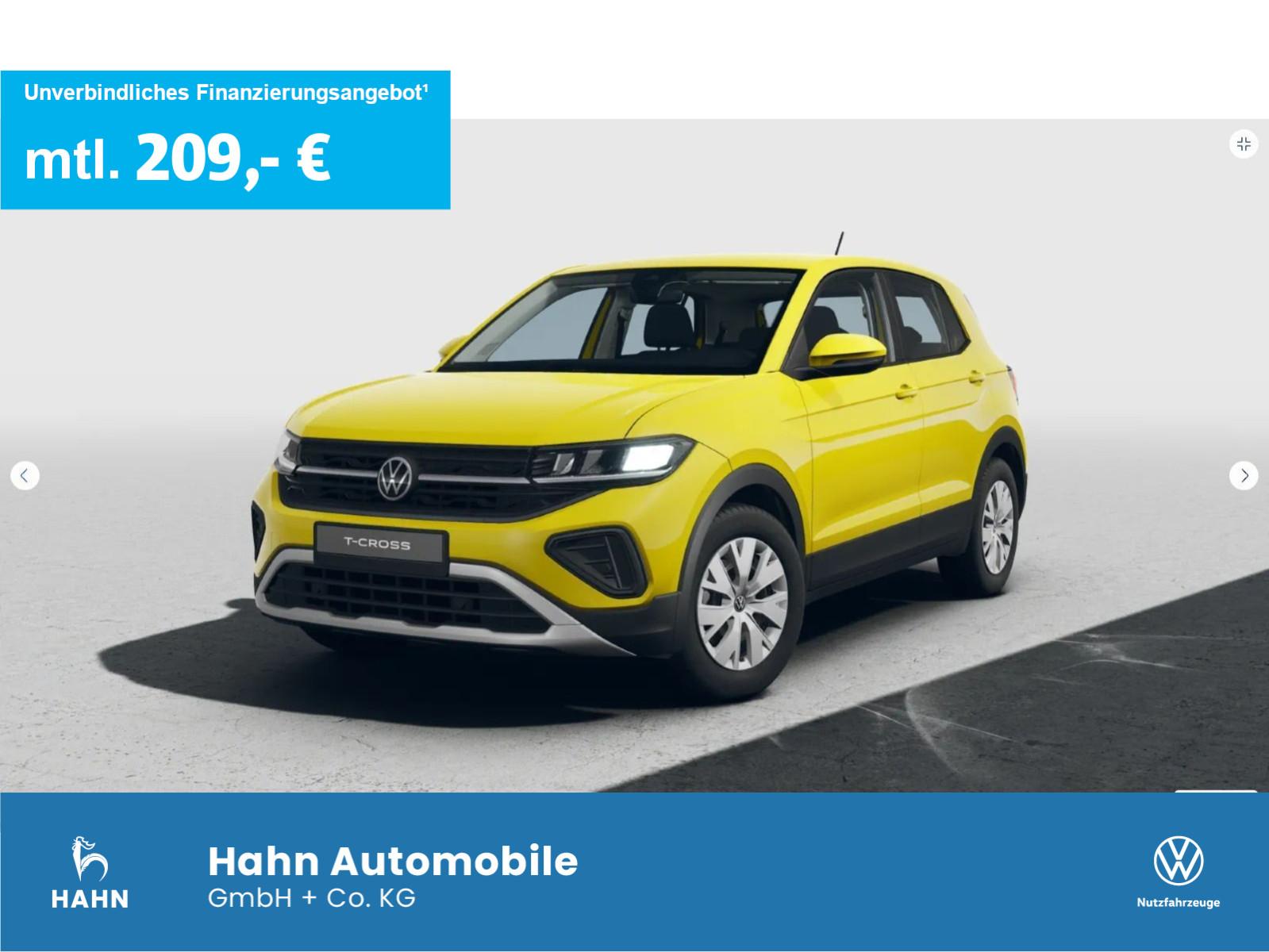 Volkswagen T-Cross 1,0TSI 70kW KLIMA ACC RADIO PDC DAB+