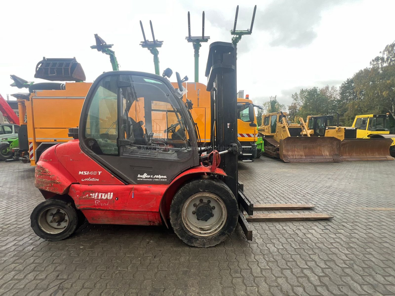 Fahrzeugabbildung Manitou MSI 40 T / 3,7 m / 4t / Duplex