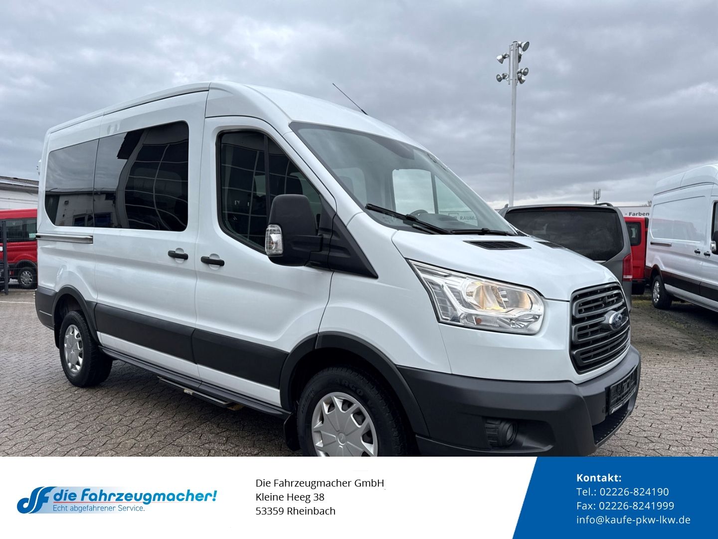 Fahrzeugabbildung Ford Transit Kombi 350 L2 Trend Notbremsass. Temp Tel