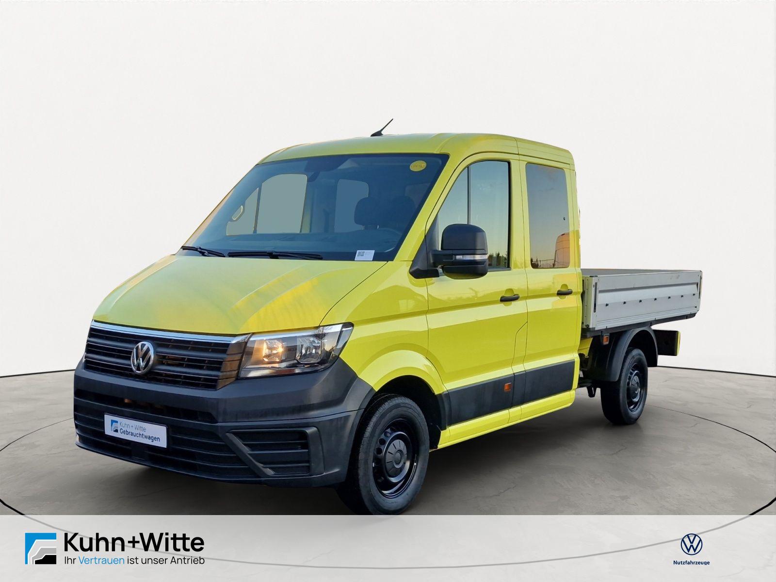 Volkswagen Crafter 35 Pritsche 2.0 TDI Doka MR Klima+Radio