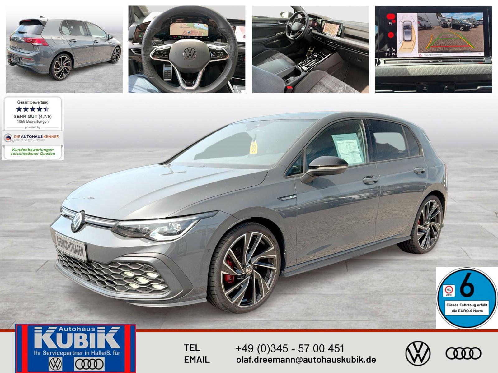 Volkswagen Golf 8 GTD Black Style 2.0 TDI DSG+19"+Kamera+