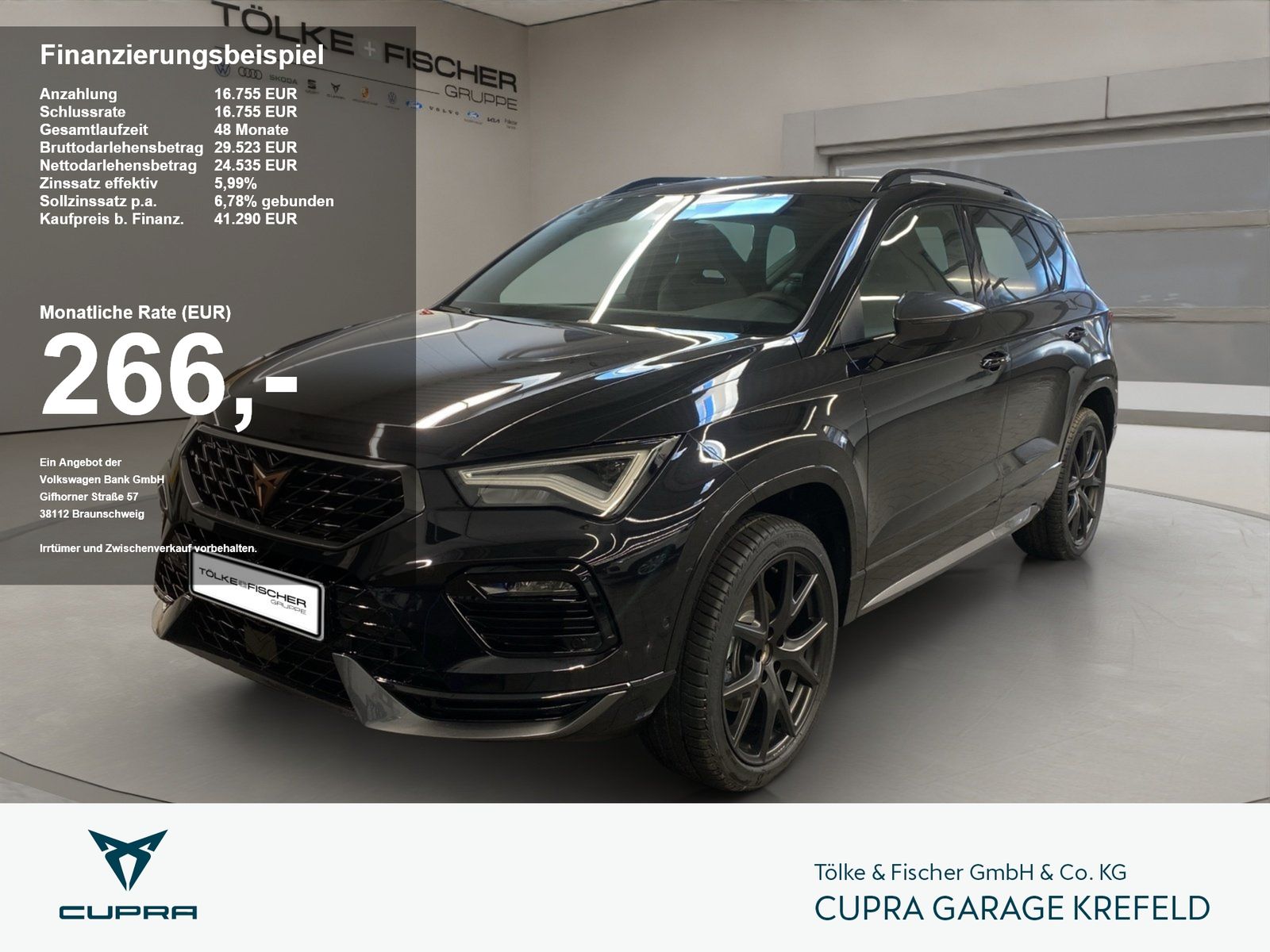 Cupra Ateca 2.0 TSI 4Drive Tribe Edition ACC AUT Kam.