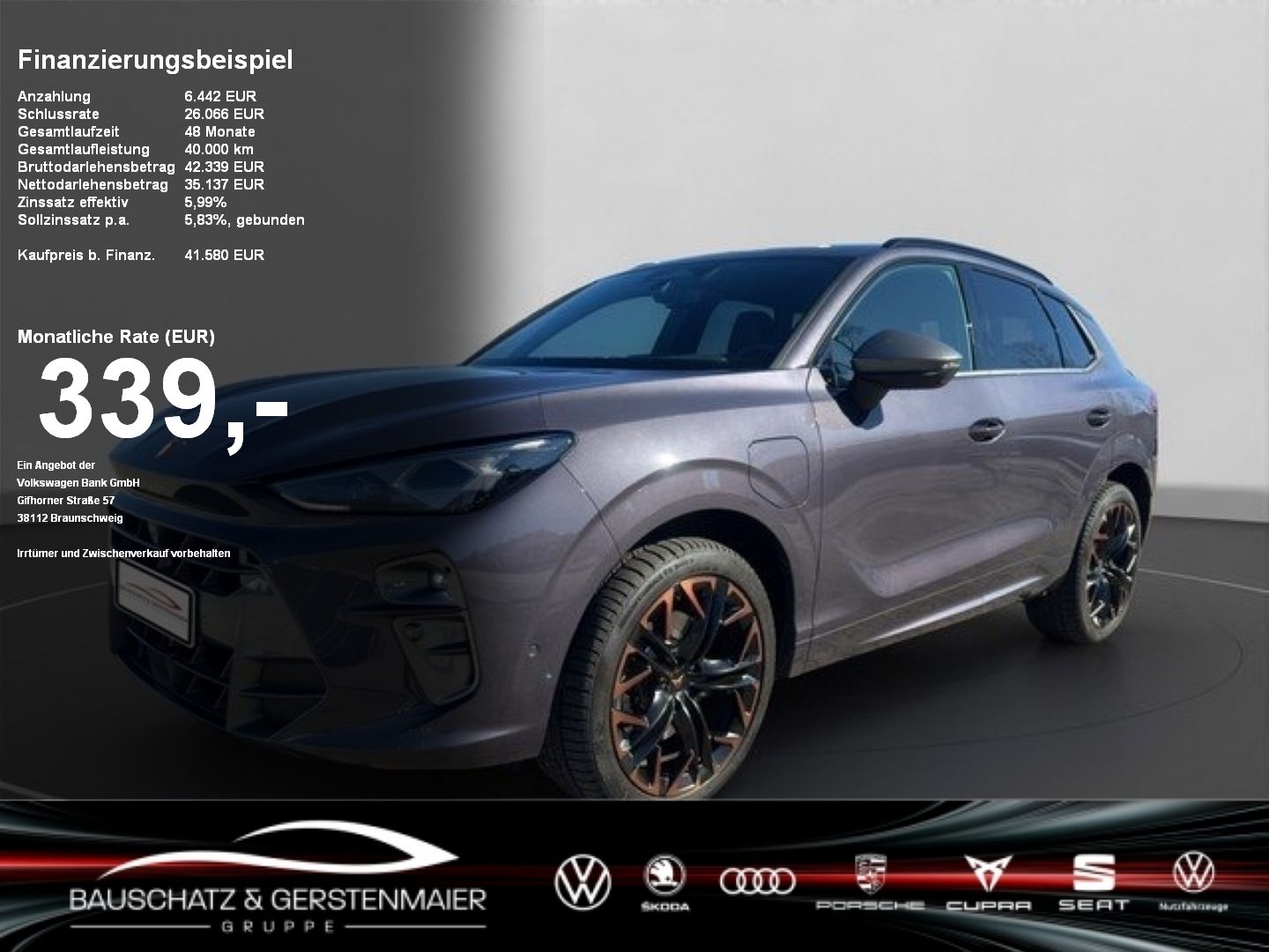 CUPRA Terramar VZ 1.5 e-HYBRID 6-Gang-DSG MATRIX*HUD*A