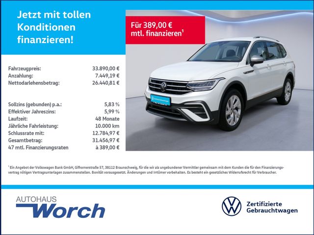 Tiguan Allspace 1.5 TSI DSG Life AHK+LED+7-SITZE