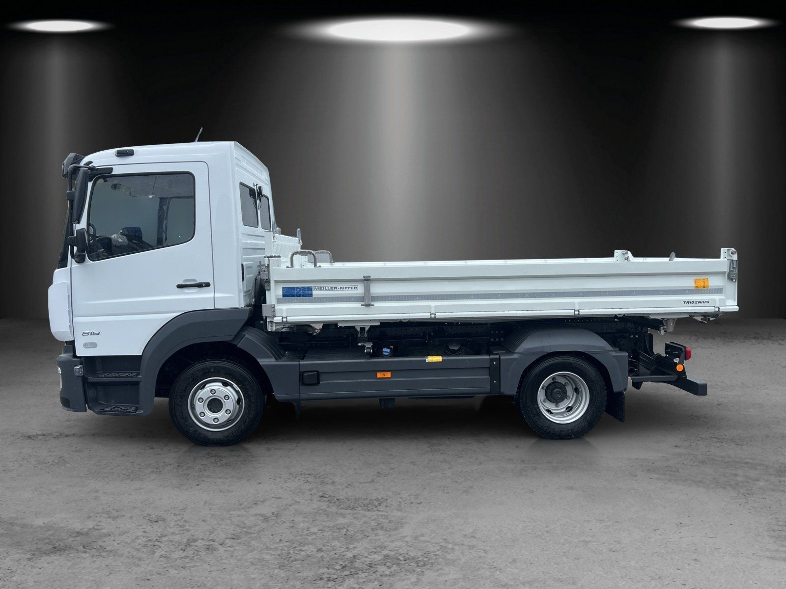 Fahrzeugabbildung Mercedes-Benz Atego 818 K 4X2 Klima Meiller Trigenius ABA6