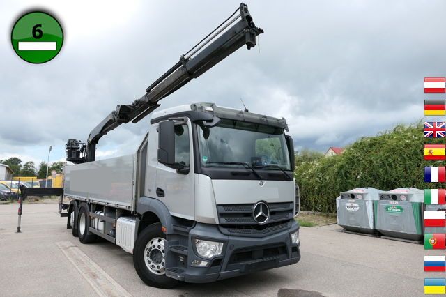 Mercedes-Benz Antos 2540 L KLIMA Palfinger-Kran PK15001L Lenka