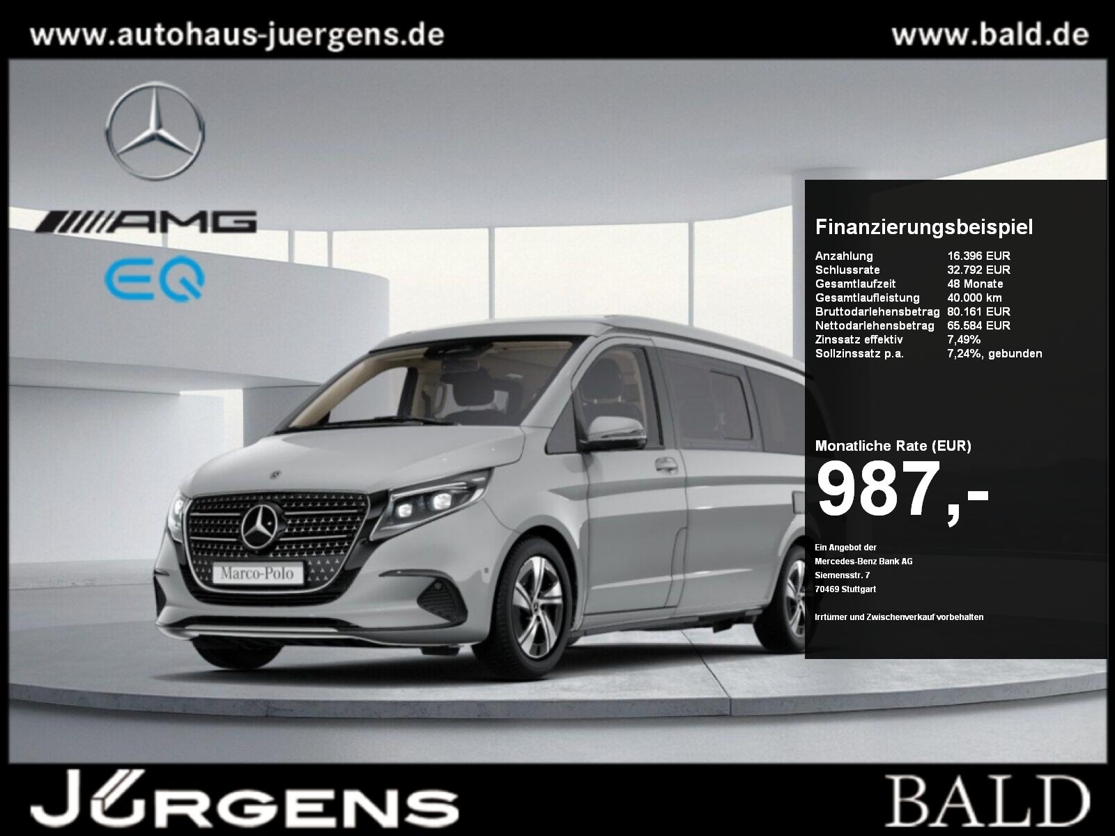 Mercedes-Benz Marco Polo 250 d Distronic/Ambiente/AHK/360/Kam.