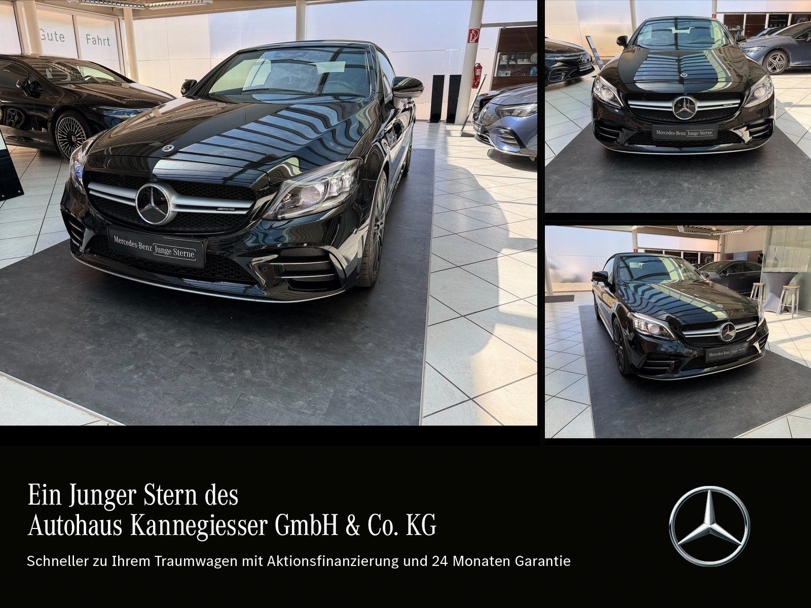 MERCEDES-BENZ C 43 4M AMG*CABRIO*MULTIBEAM*360°*MEMORY*2024*