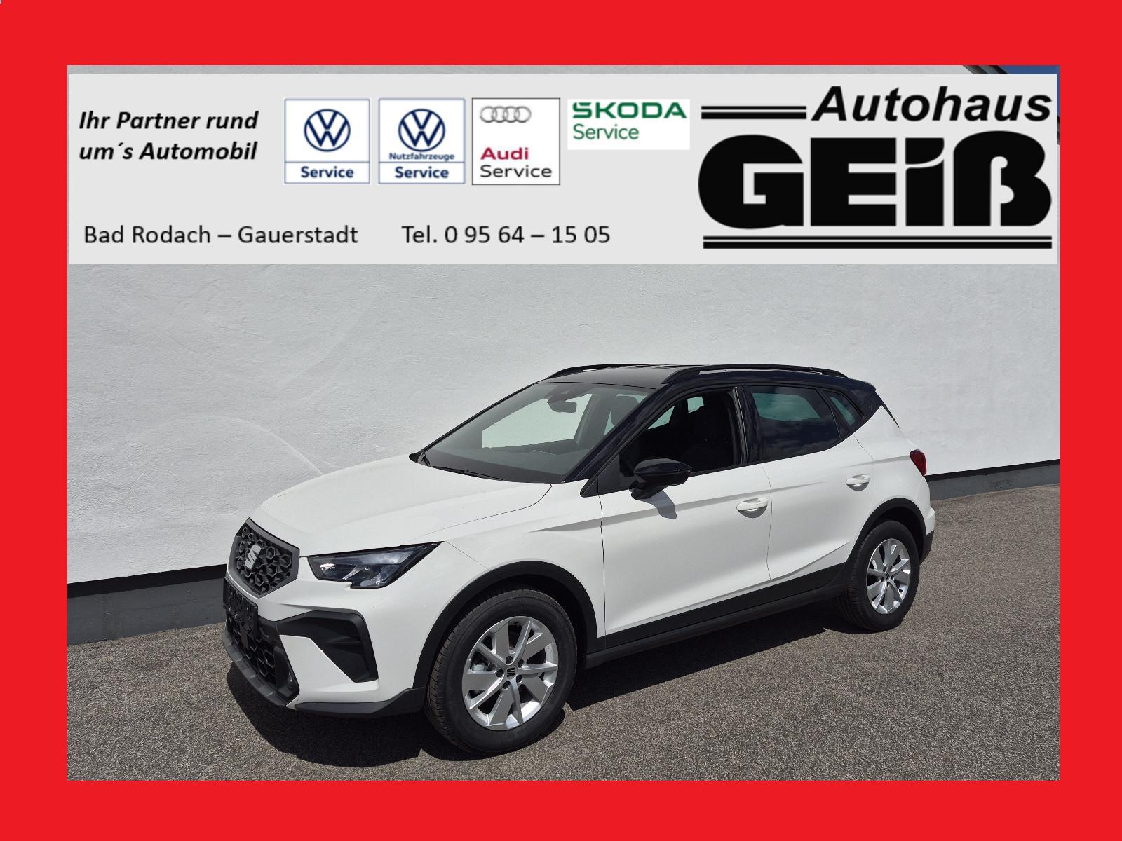 Seat Arona 1.0 TSI Style Shz/Rkam/ACC/PDC/5.J.Garant.