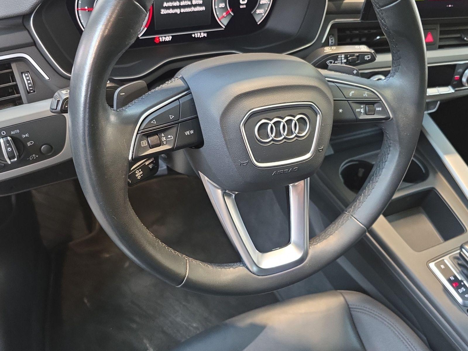 Audi A4 Avant 40 TDI Q ADVANCED LM19 LEDER eSITZE ACC, миниатюра 9