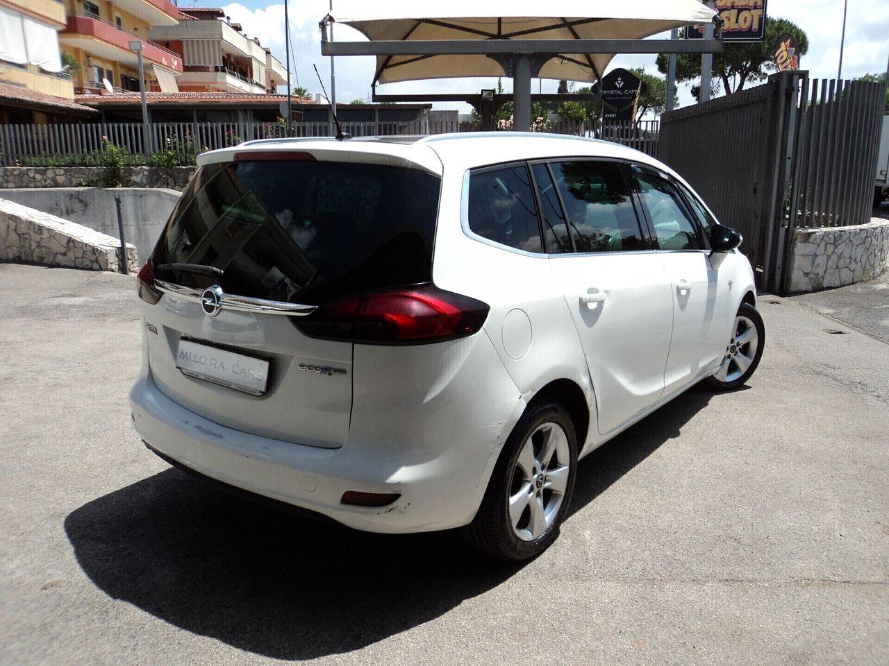 Opel Zafira tourer 2014 — engine 1.598 cm³, 150 HP (110kW)