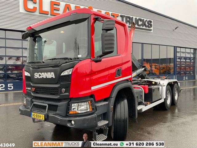 Scania P 450 XT 6x4 Full steel haakarmsysteem