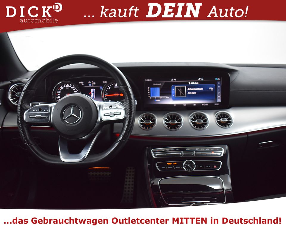 Mercedes-Benz E 220 d Coupe 9G 2X AMG Line NIGHT+KAMERA+LED+20"