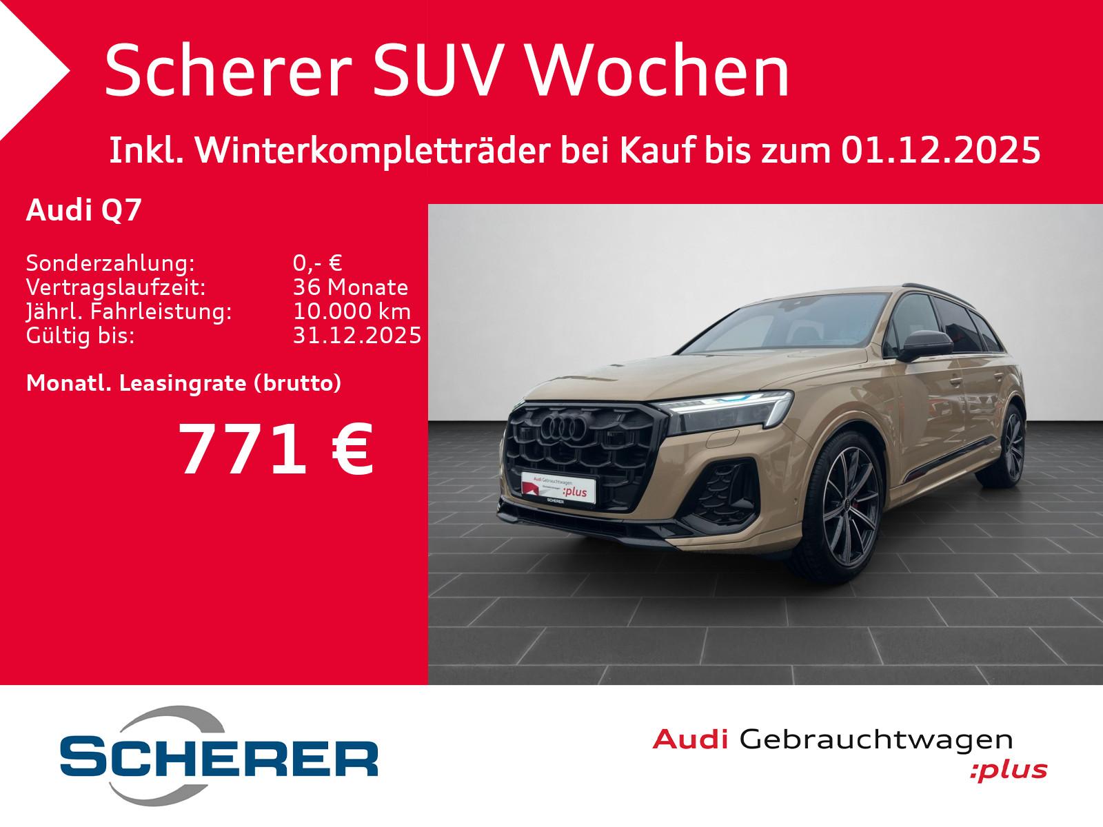 Audi Q7 50 TDI S line quat./tiptr. *7-Sitzer*HD-Matri