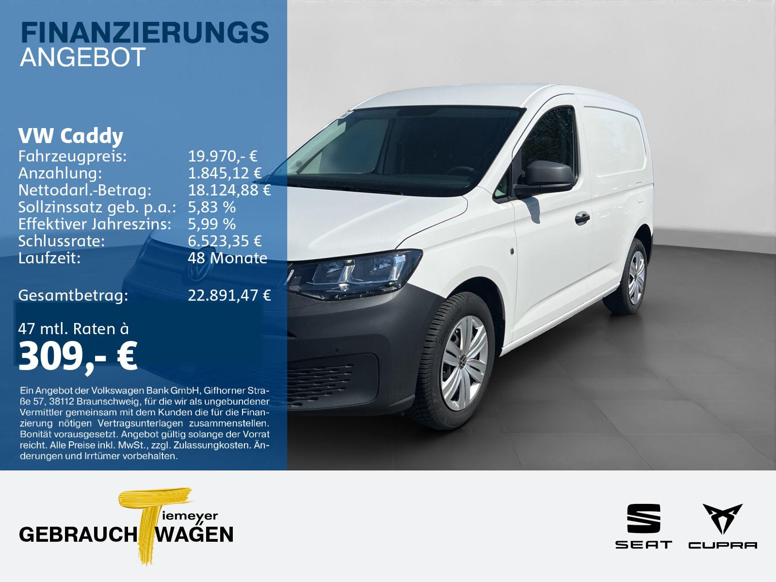 Volkswagen Caddy Cargo TDI GUMMIBODEN ALLWETTER