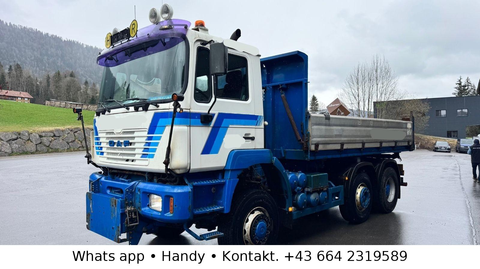 MAN 26.364  Allrad 6x4 Lift AchseKipper Bj 00