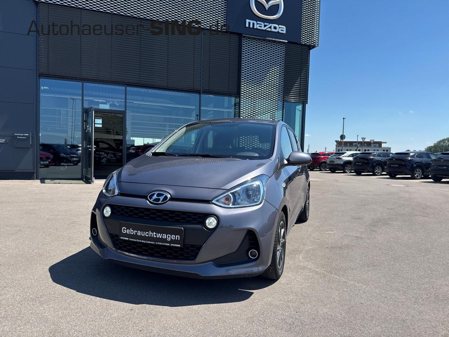 Hyundai i10 blue Trend Design-Paket Tempomat SitzHZG