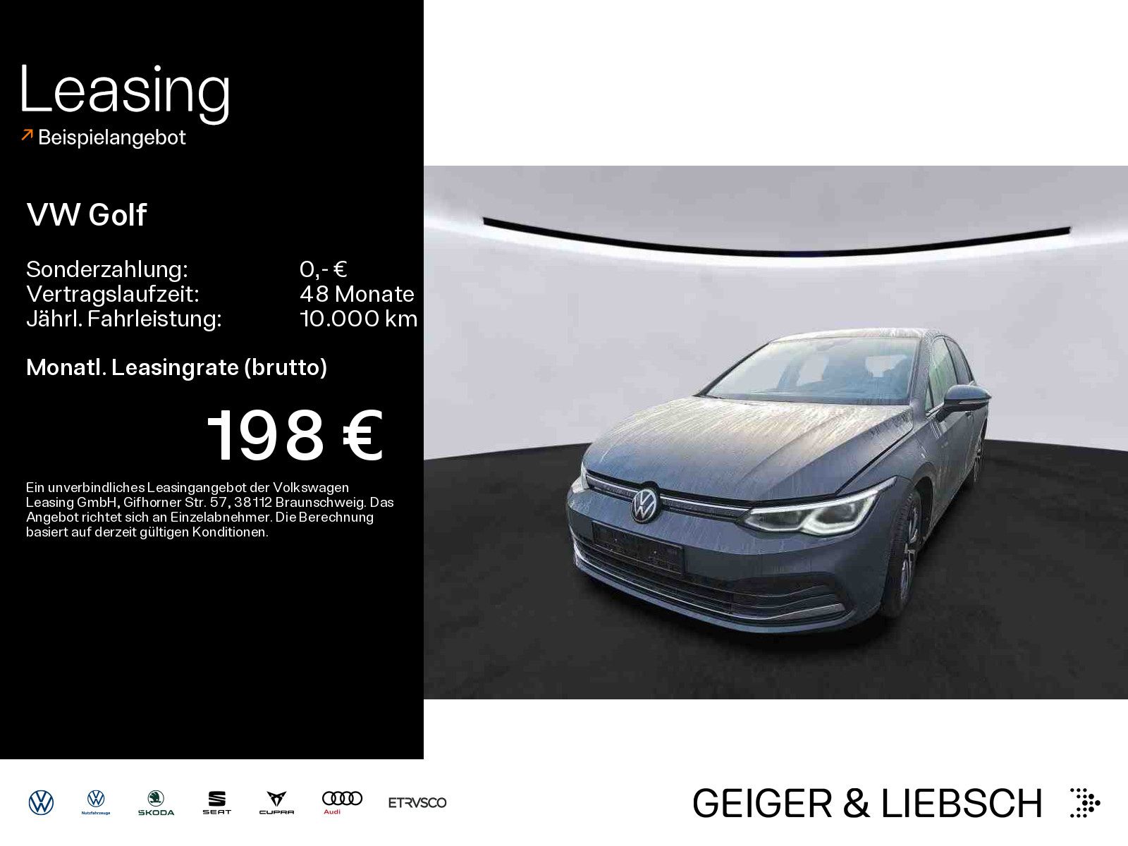 Volkswagen Golf VIII 1.5 TSI ACTIVE*LED*HUD*STHZG*PDC*SHZ*N