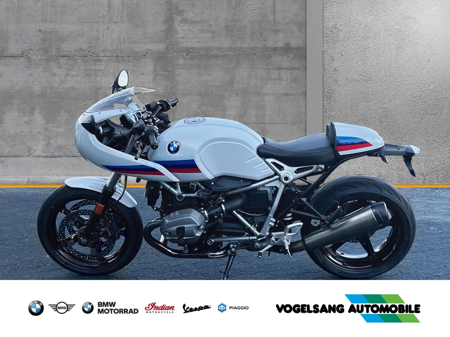 Fahrzeugabbildung BMW R nineT Racer, AC-Schnitzer-Lenkerbrücke, ...