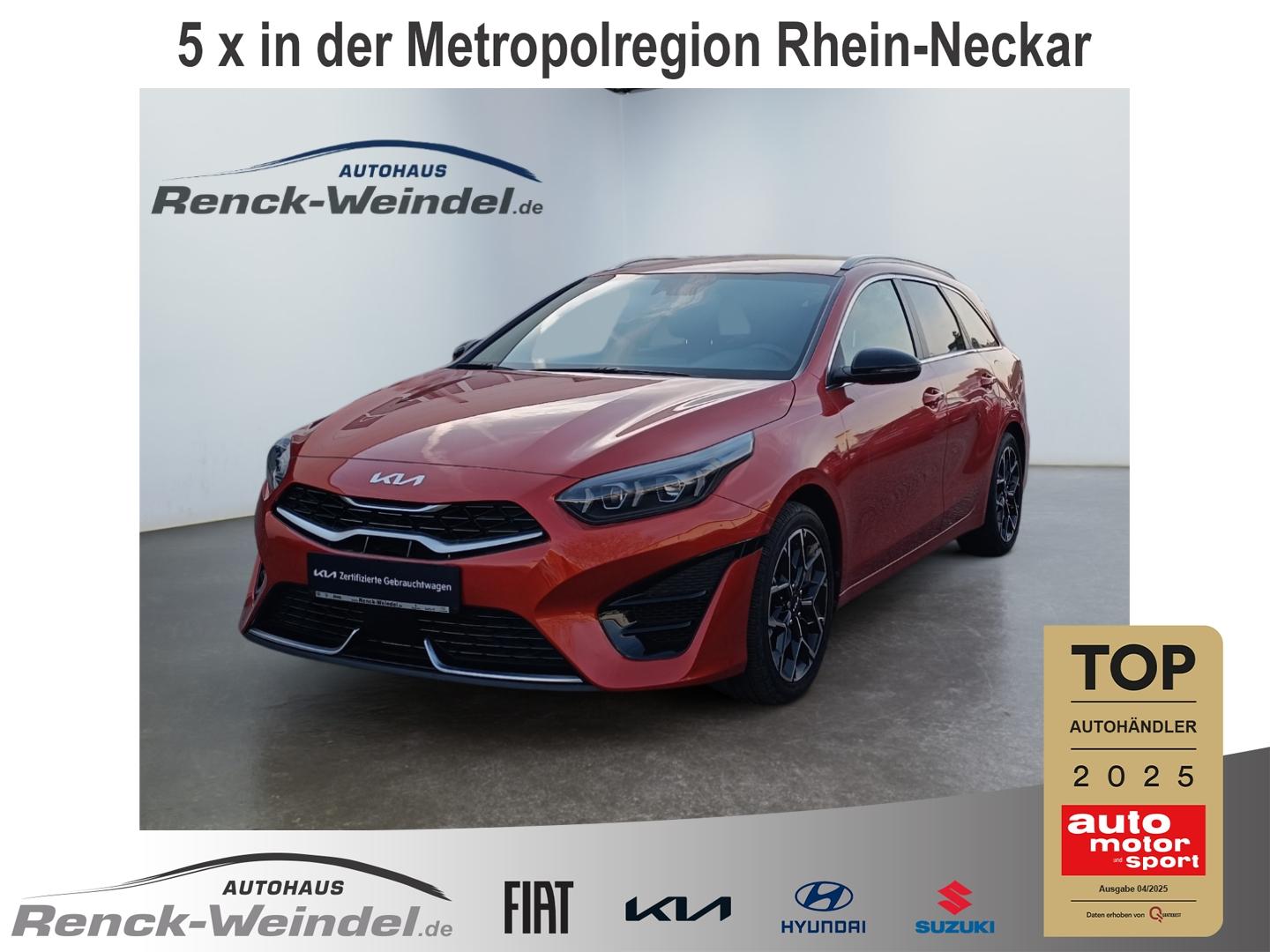 Kia Ceed_sw GT Line 1.5T DCT7 Klimaautom Rückfahrkam