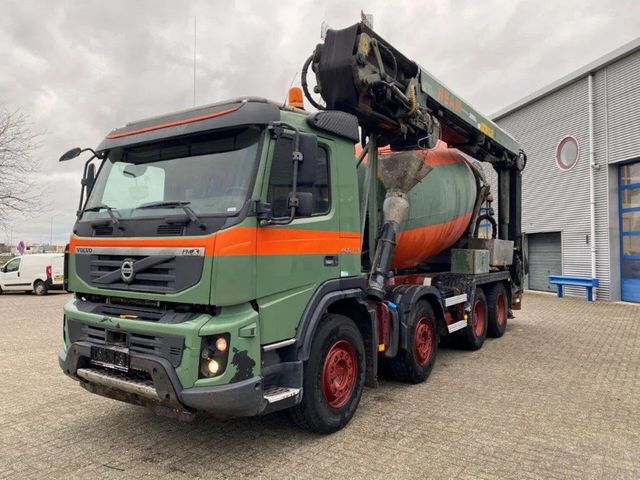 Volvo FMX 13-460 / 8X4 / CONCRETE MIXER / REMOTE / TRA