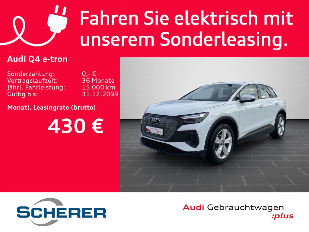 Audi Q4 e-tron 35 e-tron 125 kW SITZHZG PDC CONNECT