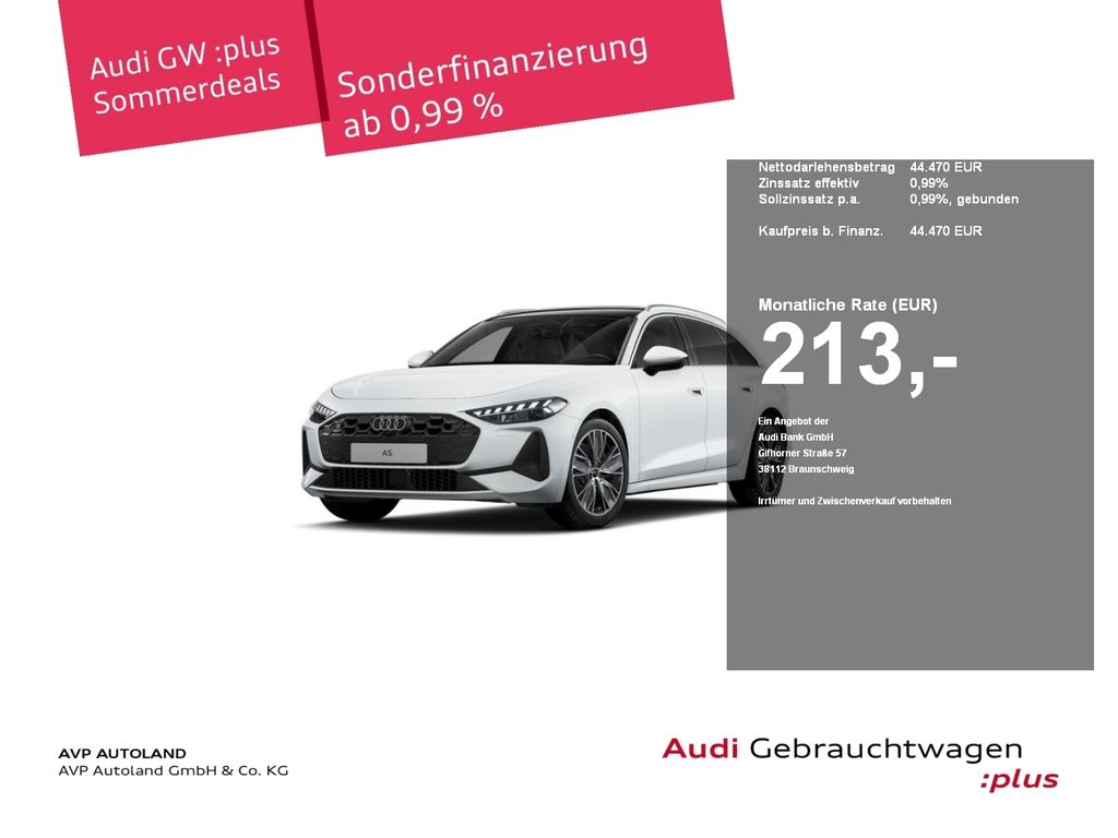 A5 Avant TDI S tronic | PANO | AHK | LED |