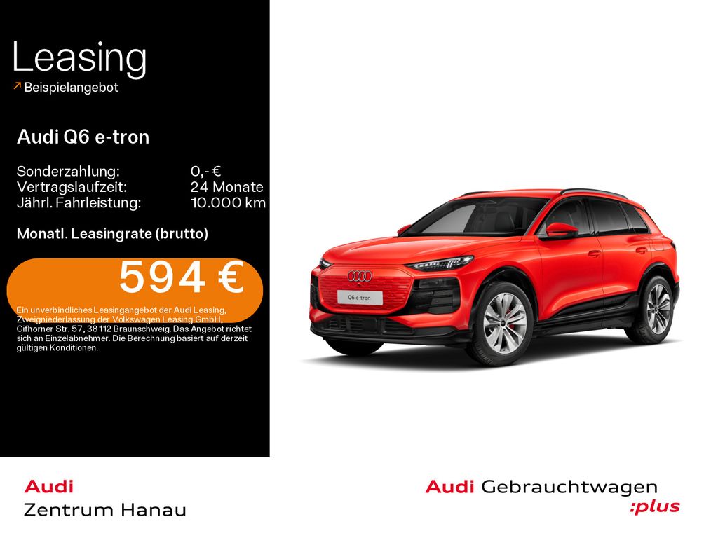 Audi Q6 e-tron quattro advanced*0,25%*MATRIX*HUD*LUFT