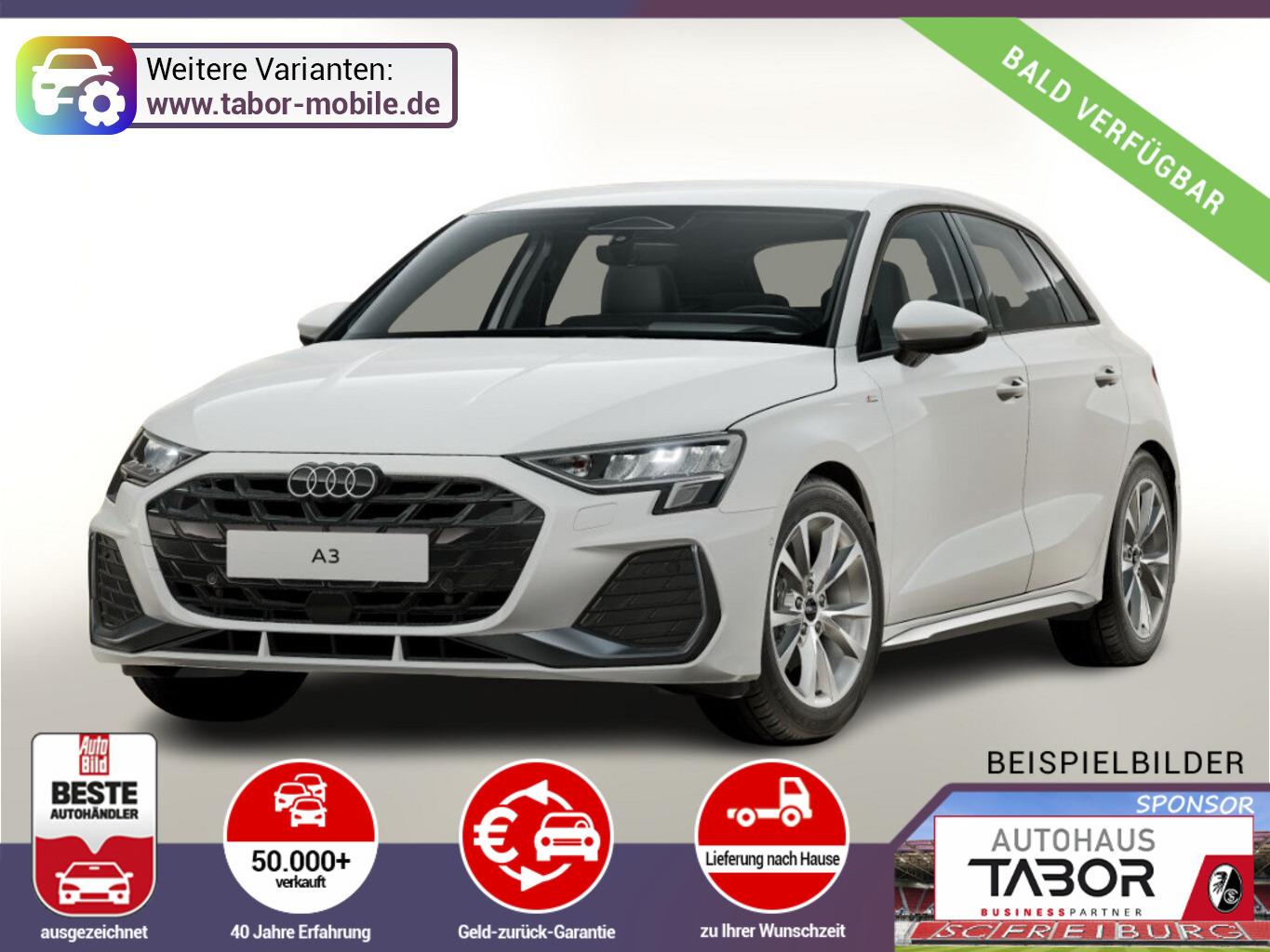 Audi A3 Sportb S line Nav SHZ LED el.HK Kam UVP-31%*