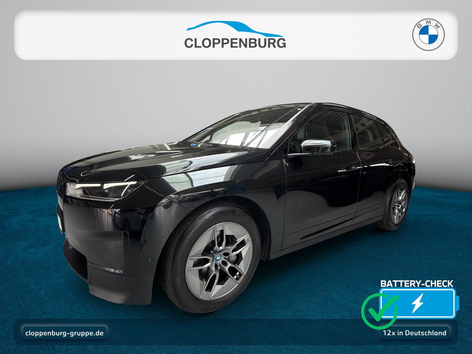 BMW iX xDrive40 AHK+StKlima+Navi+SiKlima+SHZ+HiFi+BT