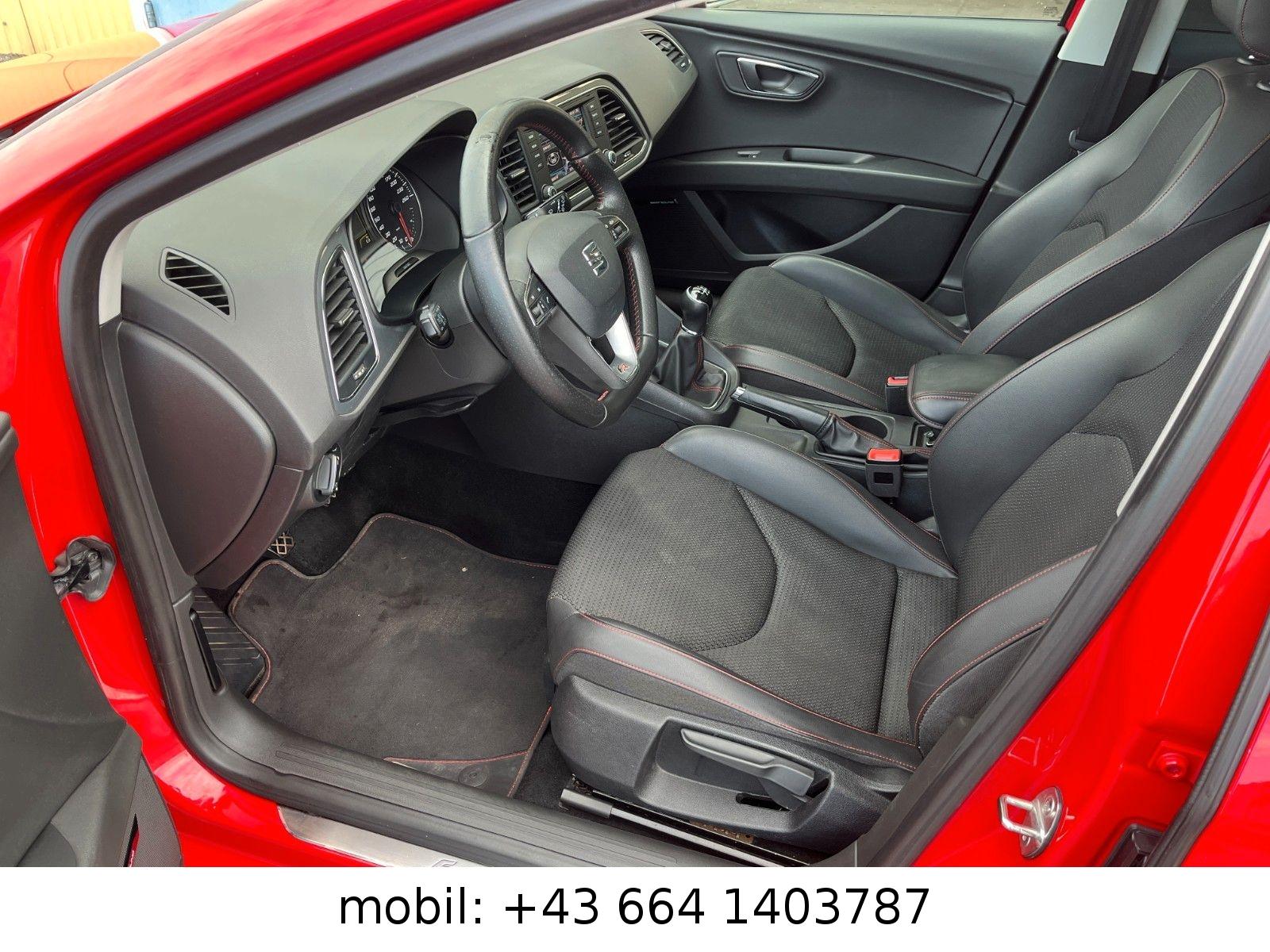 Seat Leon 2015 — interior