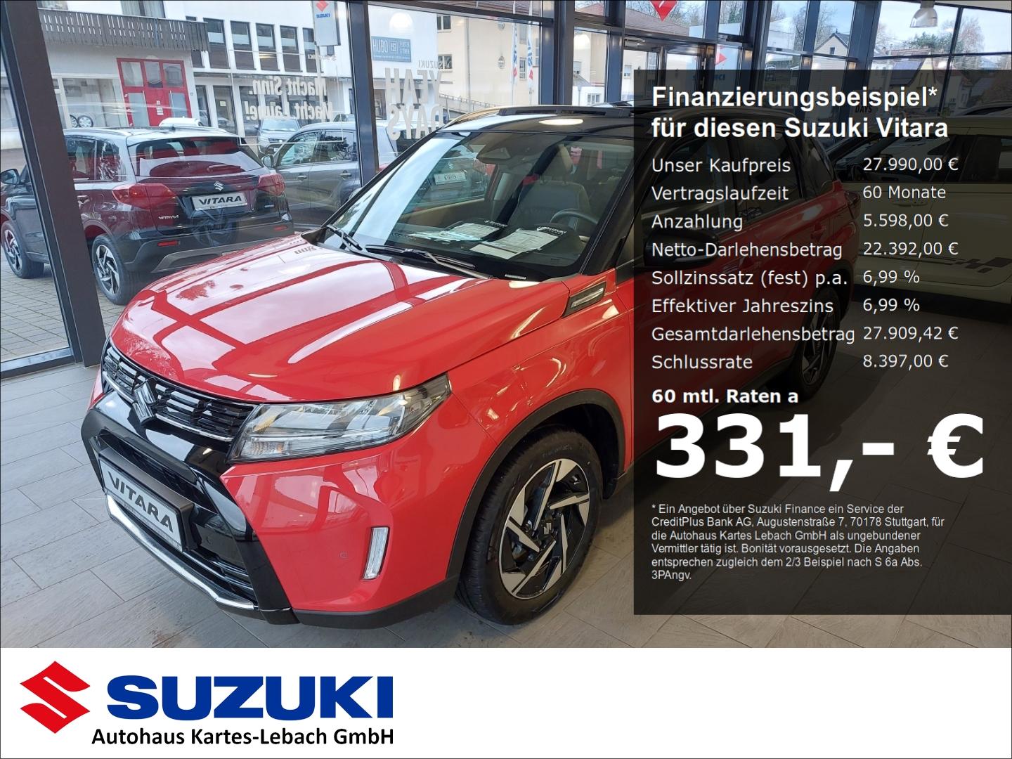 Suzuki Vitara 1.4 Mild-Hybrid Comfort+ 4x4 NV LED Panor