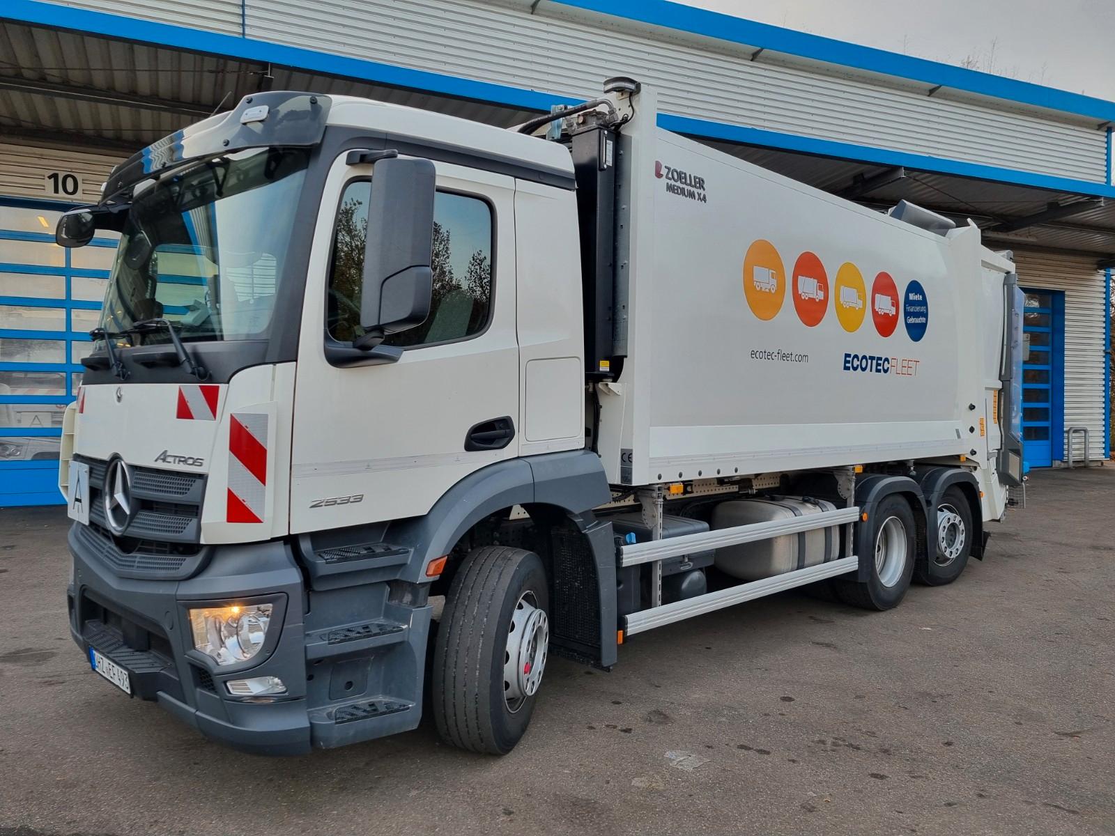 Mercedes-Benz Actros 2533 L 6x2 mit ZOELLER MEDIUM X4 24