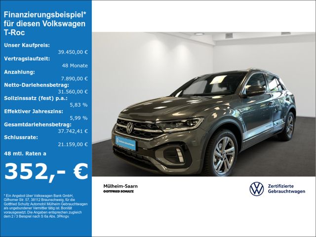 Volkswagen T-Roc 1.5 TSI DSG R-Line Navi Sitzheizung AHK AP