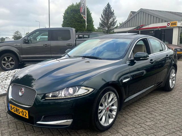 Jaguar XF 3.0 V6 Benzine 2013 Facelift Groen Schiebedac