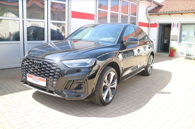 Audi Q5 Sportback 40 TDI quattro S line-AHK-Standhzg.