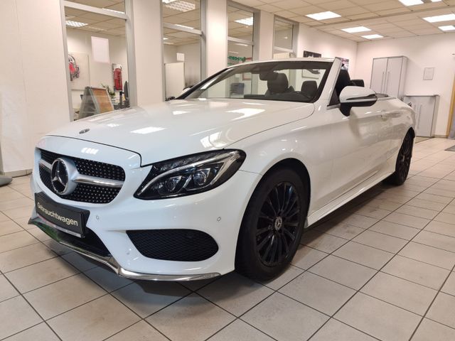 Mercedes-Benz C 250 Cabrio / LED / NAVI / AMG-Line /SCHECKHEFT