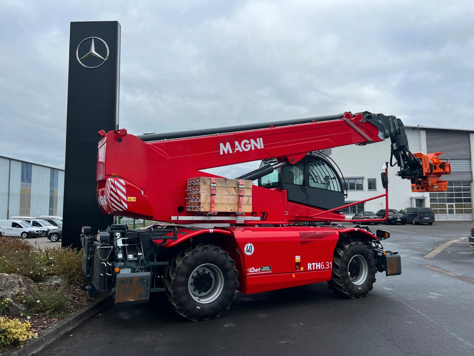 Fahrzeugabbildung Andere Magni RTH 6.31 SH / Fällkran 2 / Westtech CS750