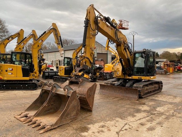 CAT 314 D LCR - Engcon - Neues Laufwerk