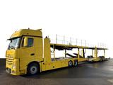 Mercedes-Benz ACTROS 2445 Tijhof 8-Car TA 15000 Winch EURO 6 A - Mercedes-Benz 1500