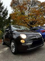 Fiat FIAT 500 Cabrio   Fiat 500 C schwarz gepfl... - Fiat 500C aus 2012