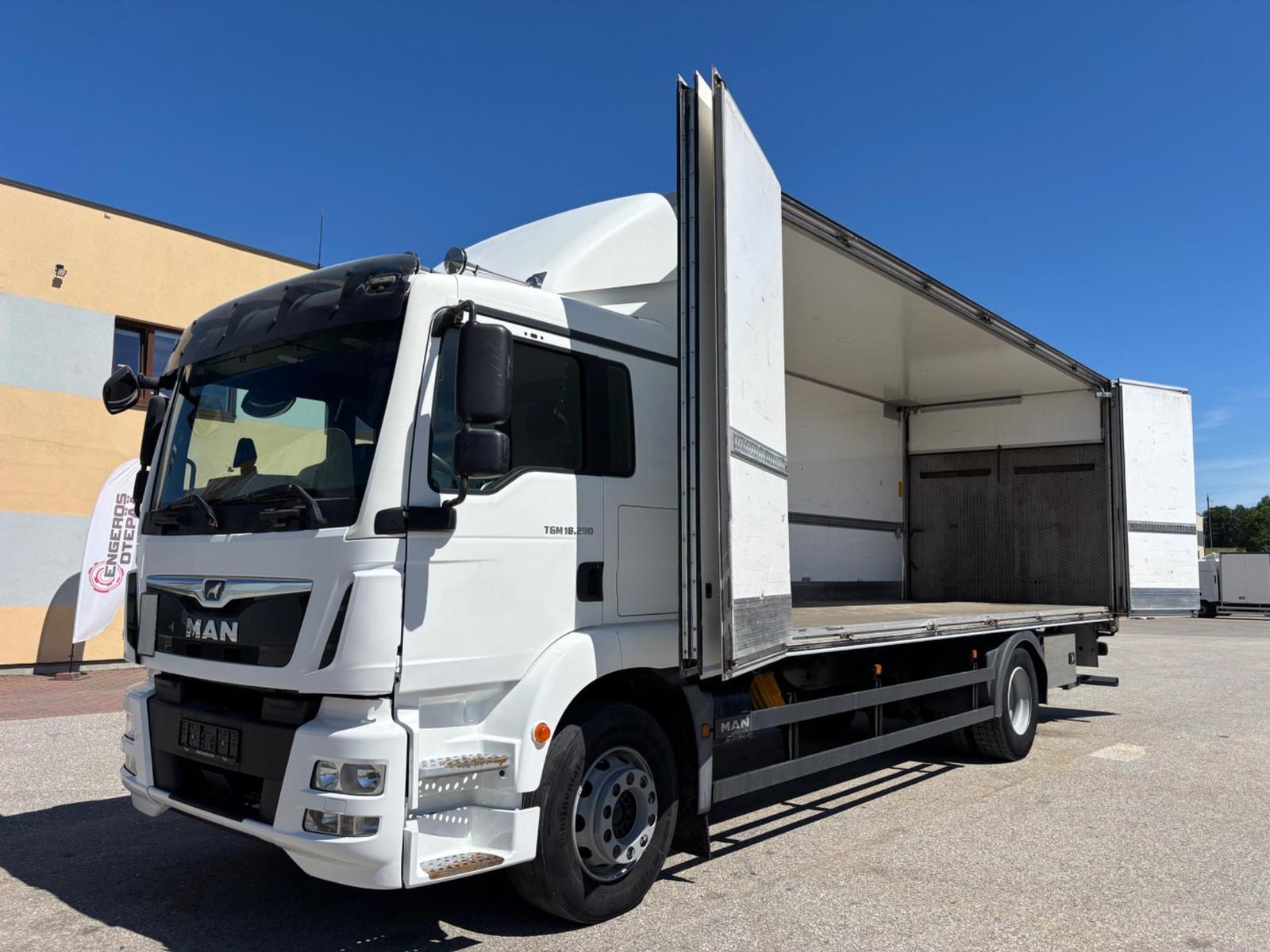 MAN TGM 18.290 4x2 EURO 6 + SIDE OPENING BOX