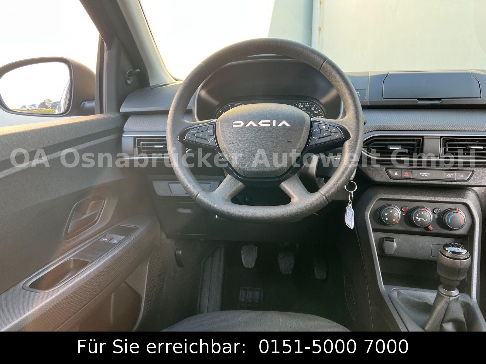 Dacia Sandero III 91PS LED Tempomat Klima Parksensoren