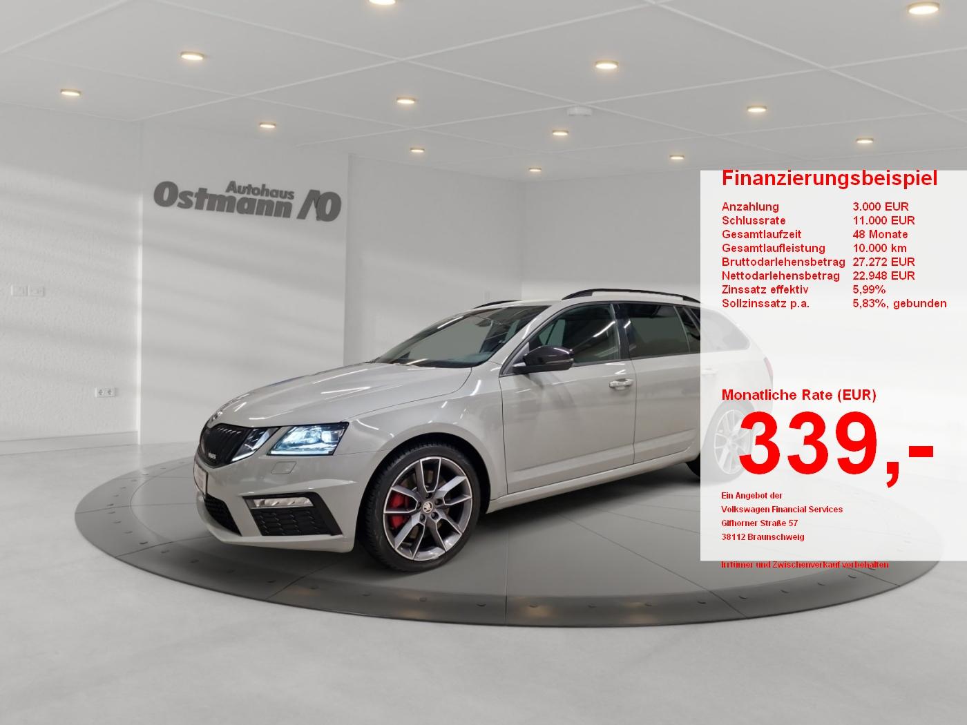 Skoda Octavia Combi 2.0 TSI RS 245 2xKlima AUT KlimaA