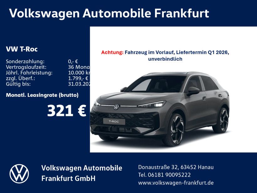 T-Roc R-Line 1.5 l eTSI OPF 110 kW (150 PS) 7-Ga